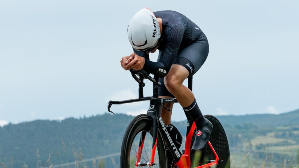 RC Sprinter Waltrop - Jan Albrecht bei den Deutschen Meisterschaften im Einzeitfahren, Elite Männer, Männer U23 am 21.06.2024
