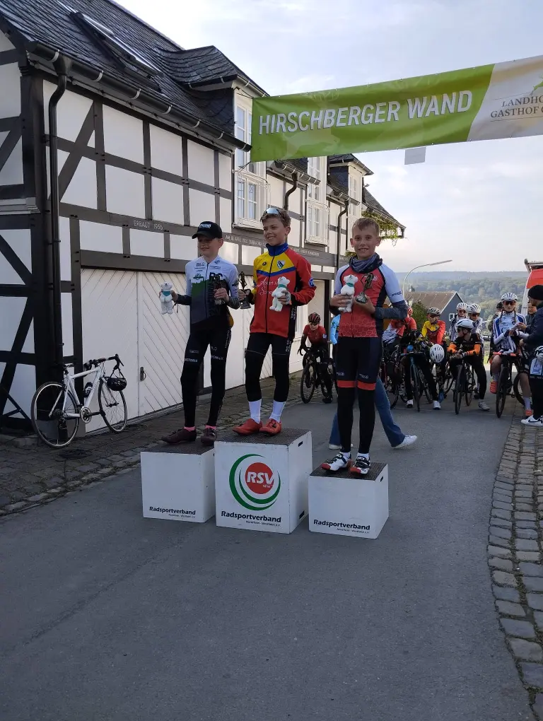 RC Sprinter Waltrop Hirschberg Paul Haardt auf Platz 3