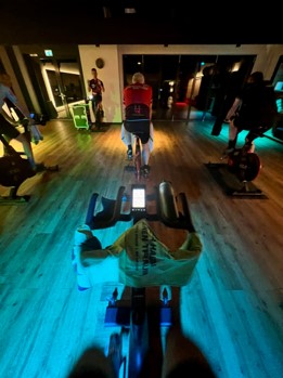 Sprinter Waltrop beim Indoorcycling