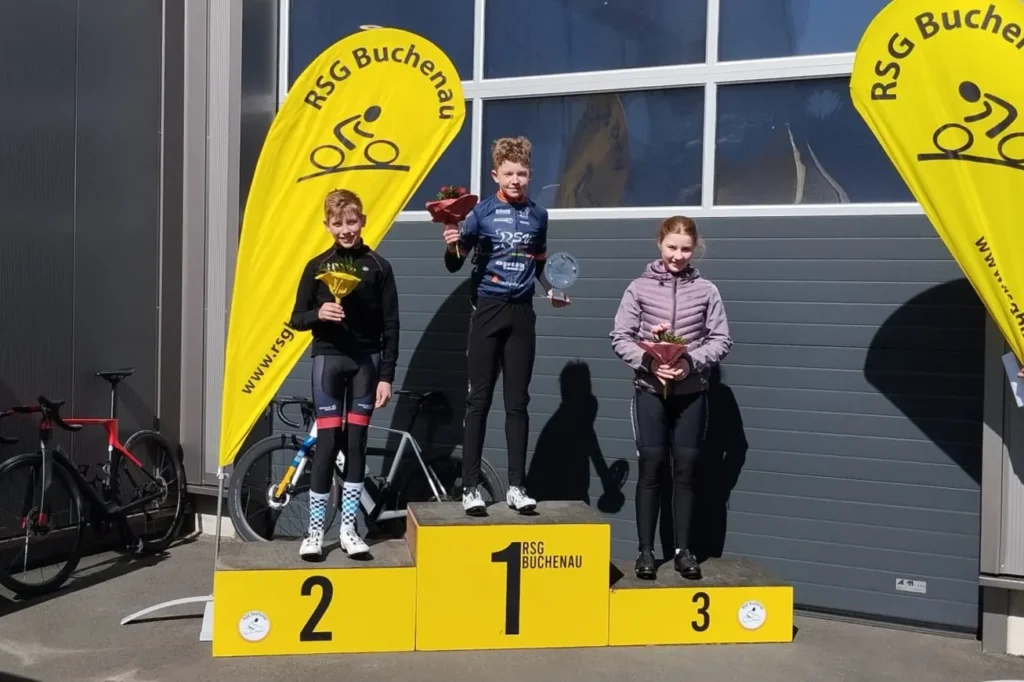 Paul Haardt auf Platz 2 beim Preis der RSG Buchenau