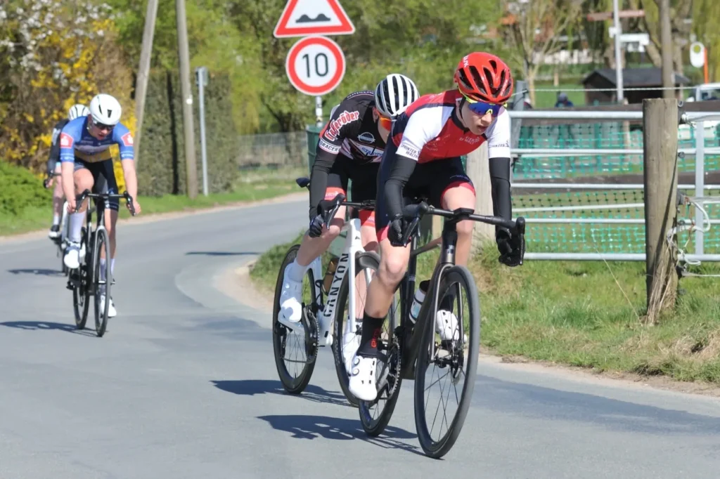Maxim Ben Djemia beim Rundrennen in Bissendorf