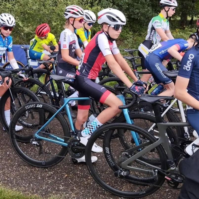 RC Sprinter Waltrop European Junior Cycling Tour Assen Paul Haardt vor dem Start