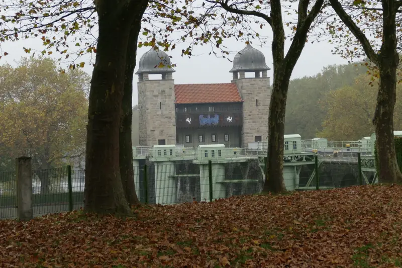 LWL-Museum Schiffhebewerk in Henrichenburg, die alte Schachtschleuse