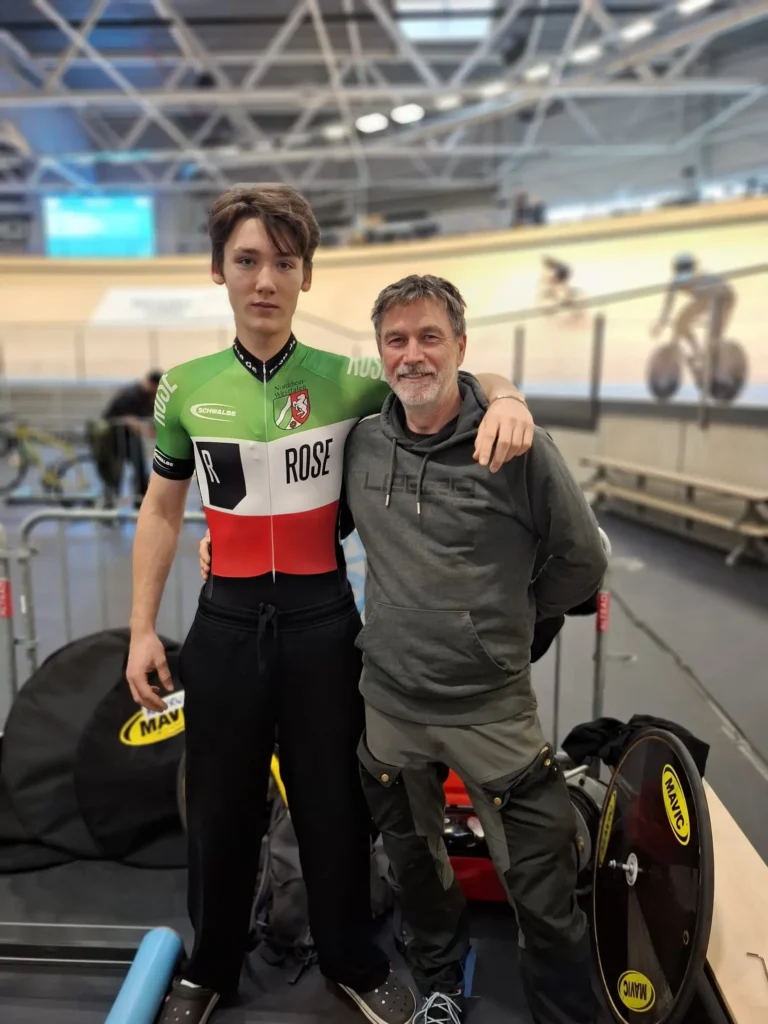 RC Sprinter Waltrop - Alois Klomfaß mit Trainer Jörg Tretschock in Heusden-Zolder