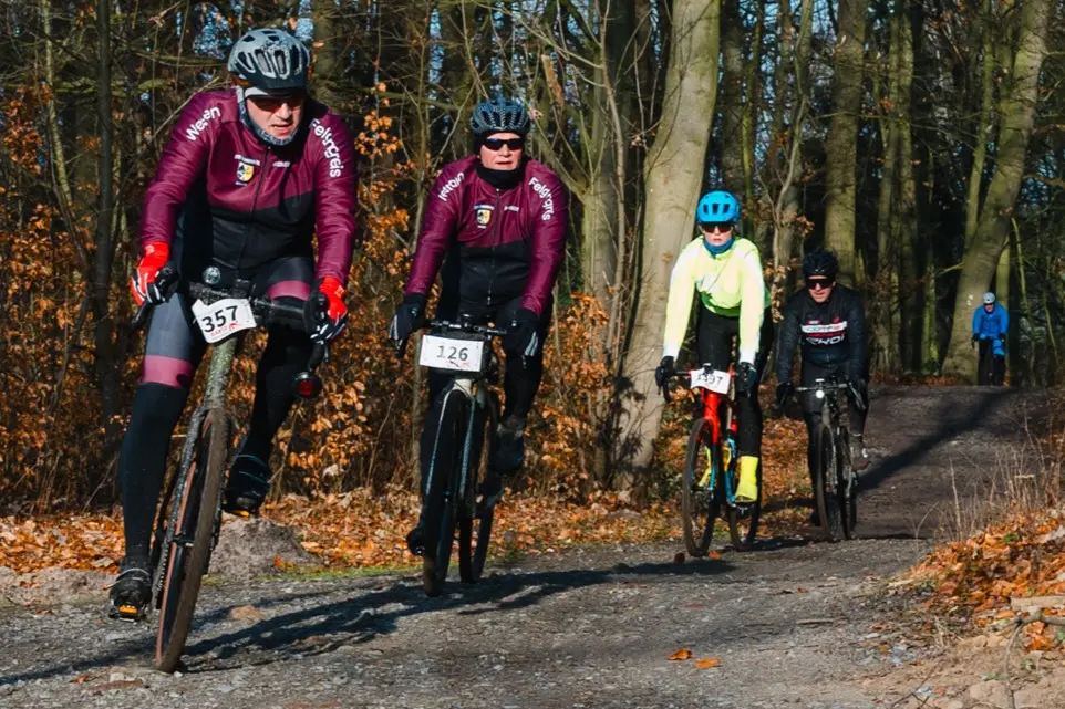 RC Sprinter Waltrop WWBT CTF 2026 - Radsportler auf einem Waldweg